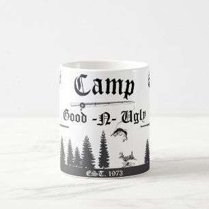 Woodland Scenes Camp Name Coffee Mug