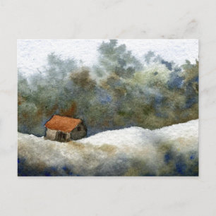 "Woodland Shed" Country Roads Postcard