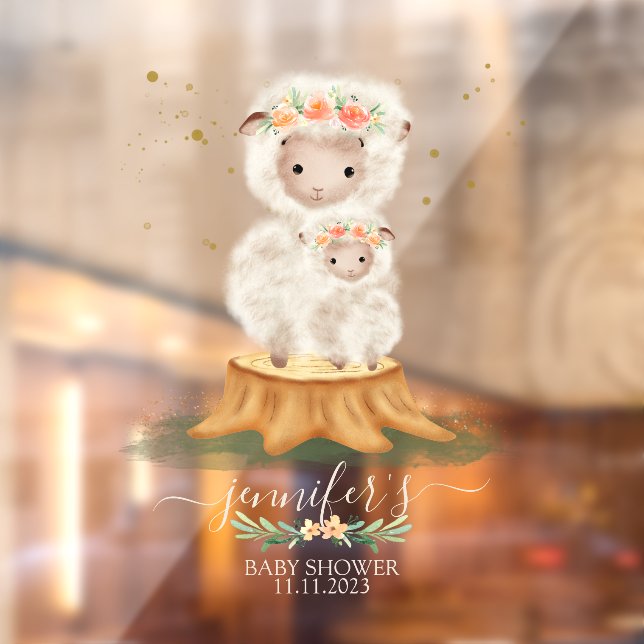 Woodland Sheep Lamb Farm Animals (Sheet 2)