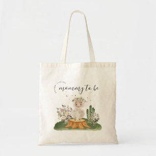 Woodland Sheep Mummy Tote Bag
