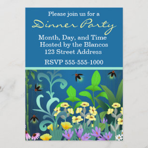Woodland Skunk Foliage Invitation