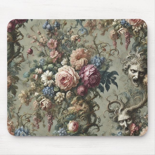 Woodland Spectres – Gothic Victorian Mouse Pad (Front)
