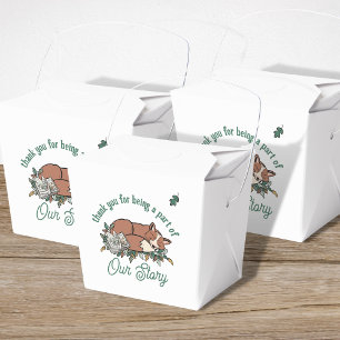 Woodland Storybook Baby Shower Favour Box