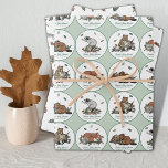 Woodland Storybook Baby Shower Wrapping Paper Sheet<br><div class="desc">Capture the essence of a whimsical woodland and storybook-themed baby shower with our custom wrapping paper. Embrace the enchanting allure of the forest with charming woodland animals and a hint of autumn's cosy vibe. Personalised to perfection, this wrapping paper adds a delightful touch to your baby shower gifts, setting the...</div>