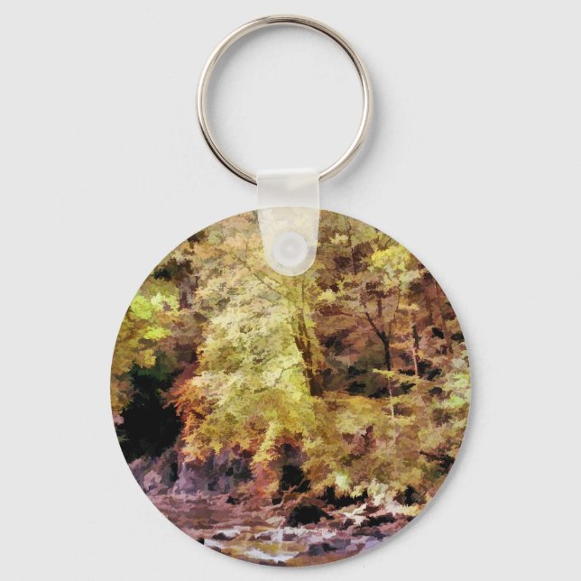 WOODLAND STREAM KEY RING (Front)