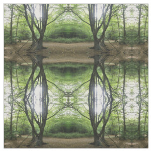 Woodland Sunshine Patterned Fabric