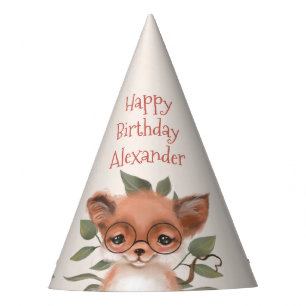 Woodland Theme Birthday Party for Boy Hat