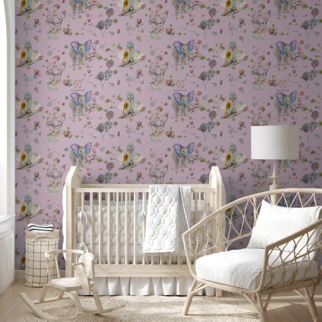 Woodland Theme Kids room Wallpaper (Kids)