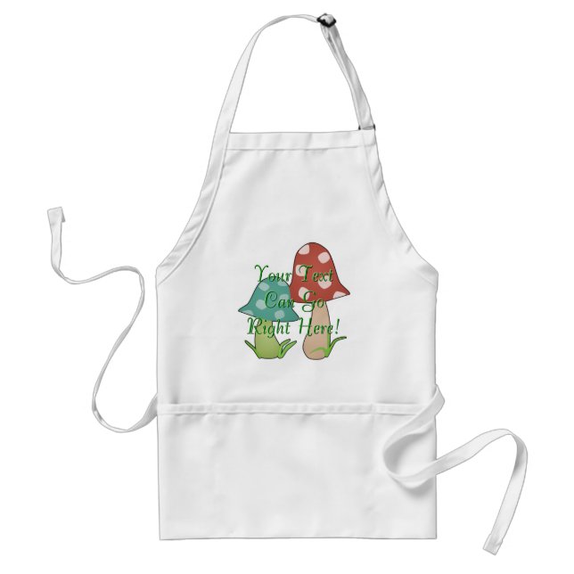 Woodland Toadstool Apron (Front)