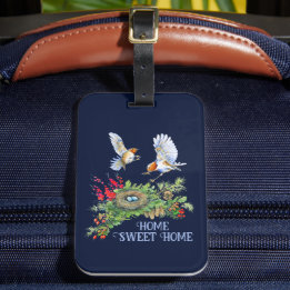Woodland Treasures Home Sweet Home Luggage Tag
