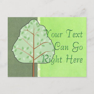 Woodland Tree Postcard
