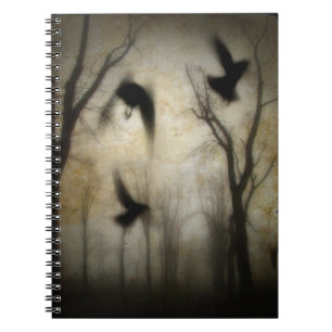Woodland Trees Crows Notebook