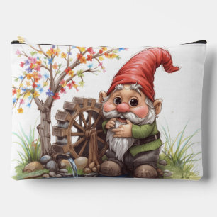 Woodland Whimsy Gnome  Accessory Pouch