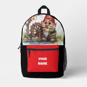 Woodland Whimsy Gnome Backpack