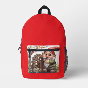 Woodland Whimsy Gnome Backpack