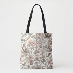 Woodland Whispers: Victorian Nature Elegance Tote Bag