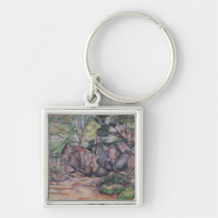 Woodland with Boulders, 1893 Key Ring