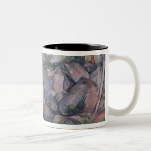 Woodland with Boulders, 1893 Two-Tone Coffee Mug