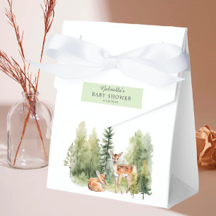 Woodland Wonder Deer Baby Shower Favour Box