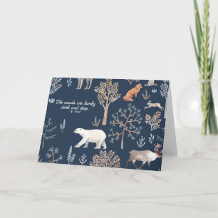 Woodland Wonders Christmas Cards Thank You Notes