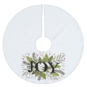 Woodland Wreath Design - Christmas Tree Skirt