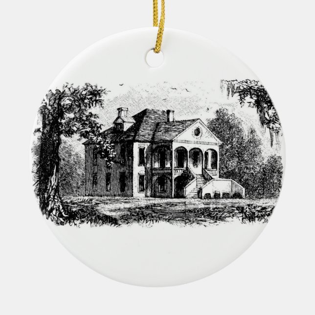 woodlands2 ceramic tree decoration (Front)