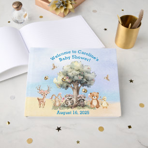 Woodlands Wildlife Baby Shower Guest Book