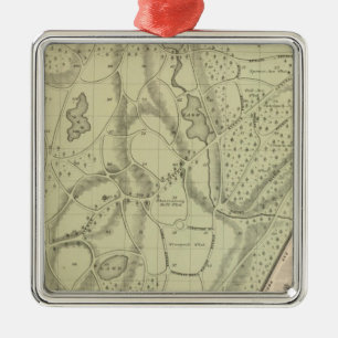 Woodlawn Cemetery Metal Ornament