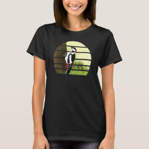 Woodpecker Bird Birder Bird Birdwatcher Animal T-Shirt