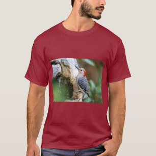Woodpecker Bird Design Logo – Nature’s Rhythm in  T-Shirt