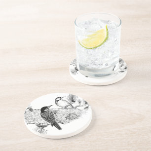 Woodpecker Coasters