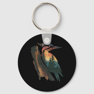 Woodpecker Hunting Hiking Outdoor Camping Forest M Key Ring