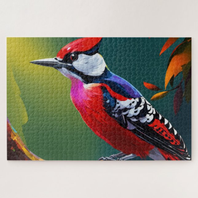 Woodpecker Jigsaw Puzzle (Horizontal)