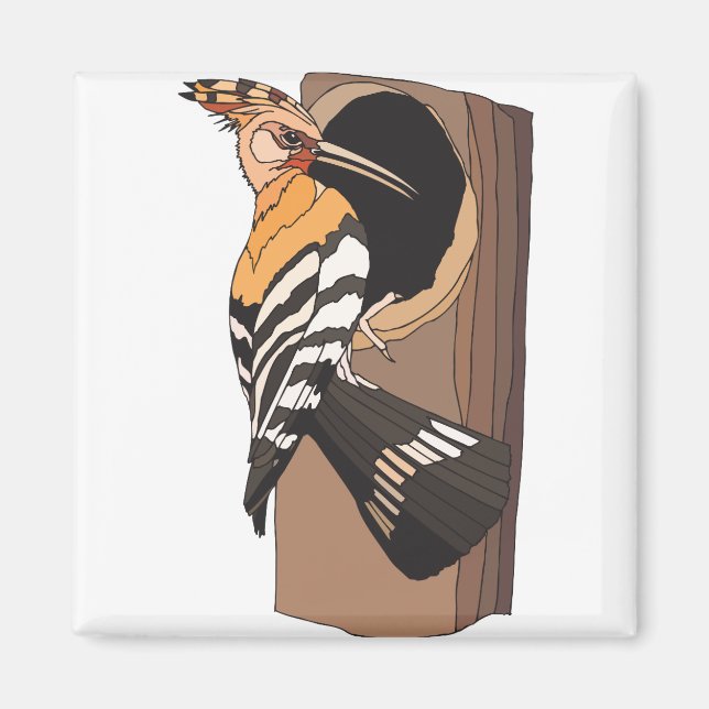 woodpecker magnet (Front)