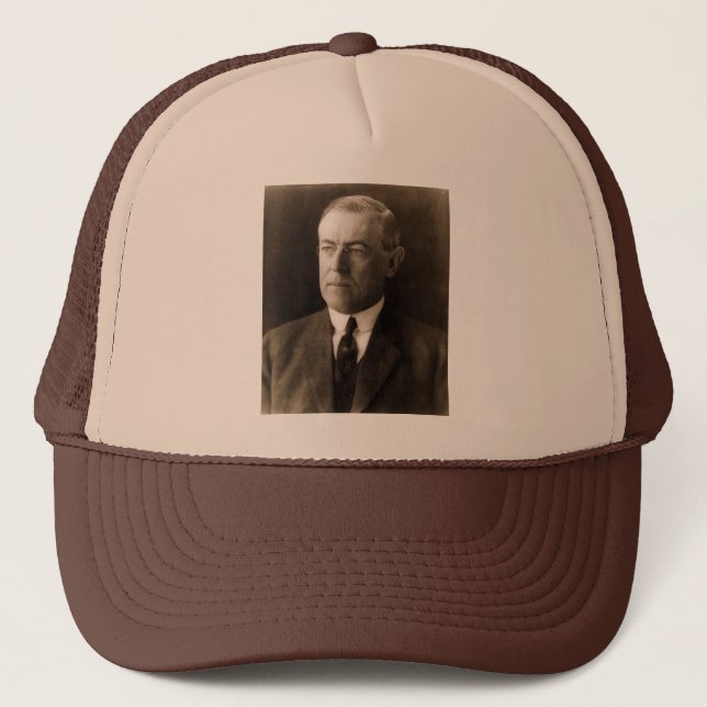 Woodrow Wilson 28 Trucker Hat (Front)