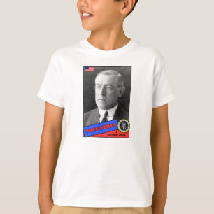 Woodrow Wilson Baseball Card T-Shirt
