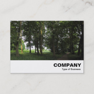 Woods, Bute Park Cardiff Business Card