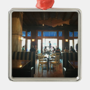 Woods Hole Waterfront Christmas Ornament