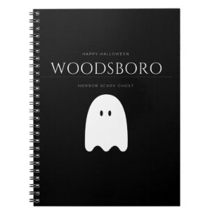 Woodsboro High School Scary Ghost Halloween Notebook