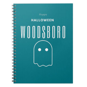 Woodsboro Horror Movie Club Halloween costume Notebook