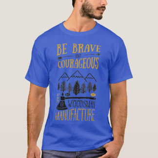 Woodsman Manufacture Vintage design T-Shirt