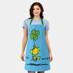 Woodstock Carrying Shamrock Apron