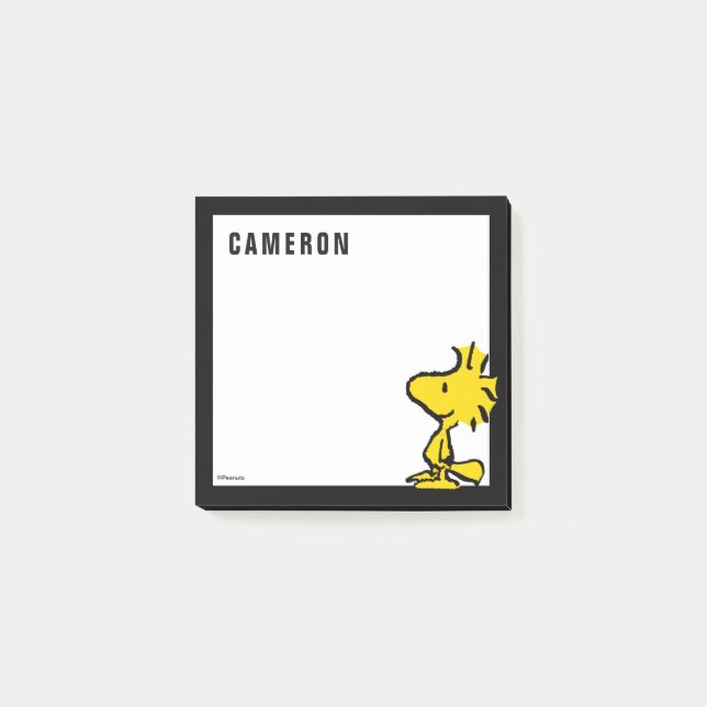 Woodstock Classic Design | Add Your Name Post-it Notes (Front)