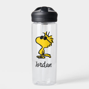 Woodstock Cool Sunglasses Add Your Name Water Bottle
