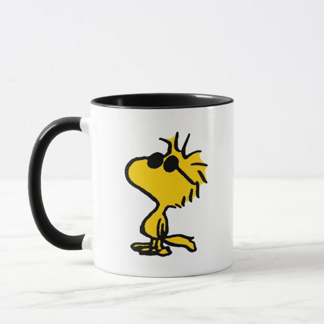 Woodstock Cool Sunglasses Pattern Mug (Left)