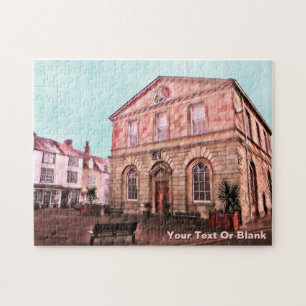 Woodstock, England Town Hall Jigsaw Puzzle
