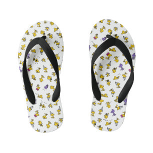 Woodstock Fun Pattern Kid's Thongs