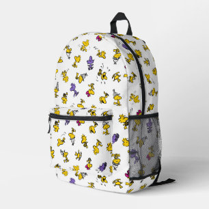 Woodstock Fun Pattern Printed Backpack