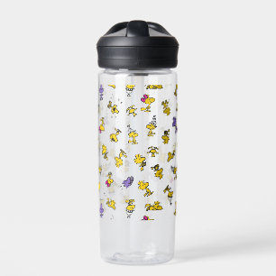 Woodstock Fun Pattern Water Bottle