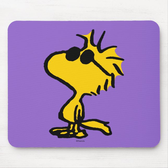 Woodstock In Sunglasses Mouse Pad (Front)